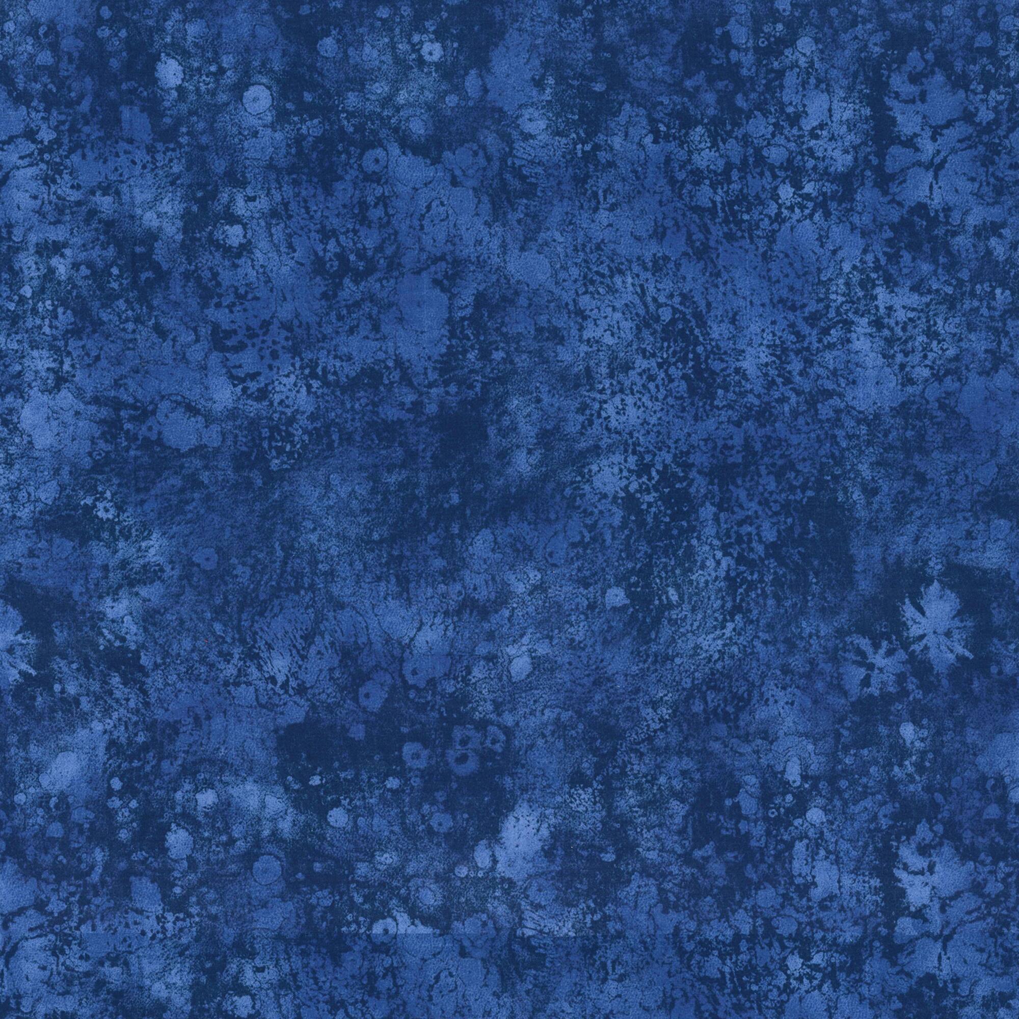 Fabric Traditions Navy Texture Cotton Fabric